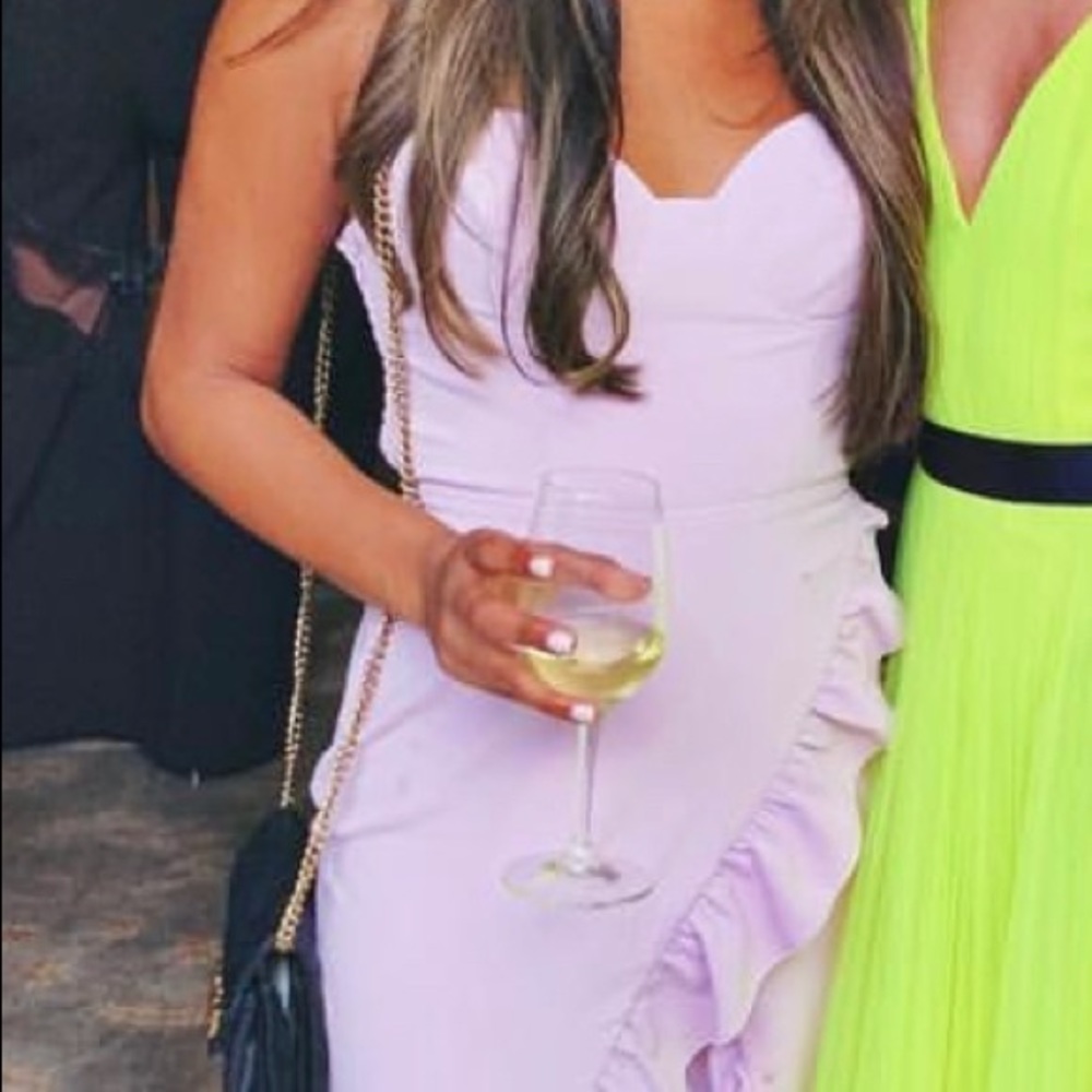 Lovers & Friends ruffle maxi dress